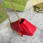 GUCCI Marmont matelasse leather super mini bag - Image 6