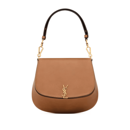 Saint Laurent Leather Voltaire Top-Handle Bag