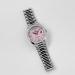 Rolex Day-Date 36 128349RBR White Gold Diamond Bezel Pink Diamond Dial (2020) - Image 3