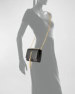 Saint Laurent Kate Small Tassel YSL Wallet on Chain in Grained Leather - Image 4