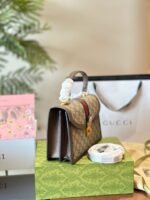 GUCCI OPHIDIA TOP HANDLE SMALL BAG - Image 8