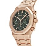 Audemars Piguet Royal Oak 26240OR.OO.1320OR.04 Chronograph ’50th Anniversary’ Rose Gold Khaki Green Dial - Image 3
