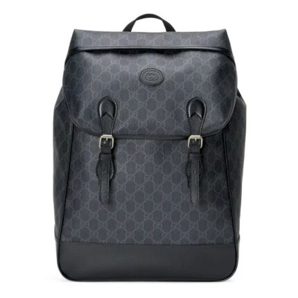 GUCCI MEDIUM BACKPACK WITH INTERLOCKING G