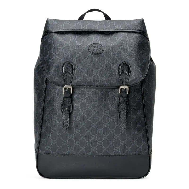 U2kW3SMp-@NXTP6513IP5KV5RH3M8 GUCCI MEDIUM BACKPACK WITH INTERLOCKING G - Image 1