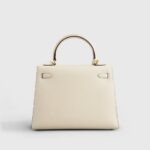 Hermès Kelly 25 Epsom Nata Sellier Gold Hardware - Image 3