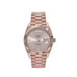 Rolex Day-Date 40 228235 Rose Gold Sundust Roman Dial