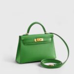 Hermès Kelly Mini Epsom Vert Yucca Sellier Gold Hardware - Image 2