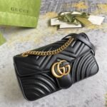 GUCCI MARMONT SMALL MATELASSÉ SHOULDER BAG - Image 3