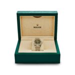Rolex Datejust 31 278278 ‘Ladies’ Yellow Gold Diamond Green Dial President (2023) - Image 7