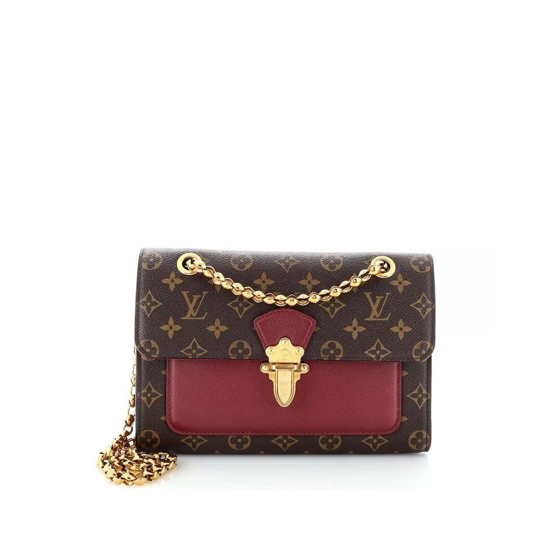 XTfPmDWZ-571 Louis Vuitton Victoire Handbag Monogram Canvas and Leather - Image 1