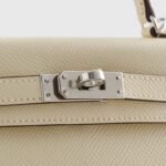Hermès Kelly 20 Epsom Nata - Image 5