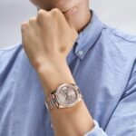 Rolex Day-Date 40 228345RBR Rose Gold Diamond Bezel Sundust Diamond Dial - Image 2
