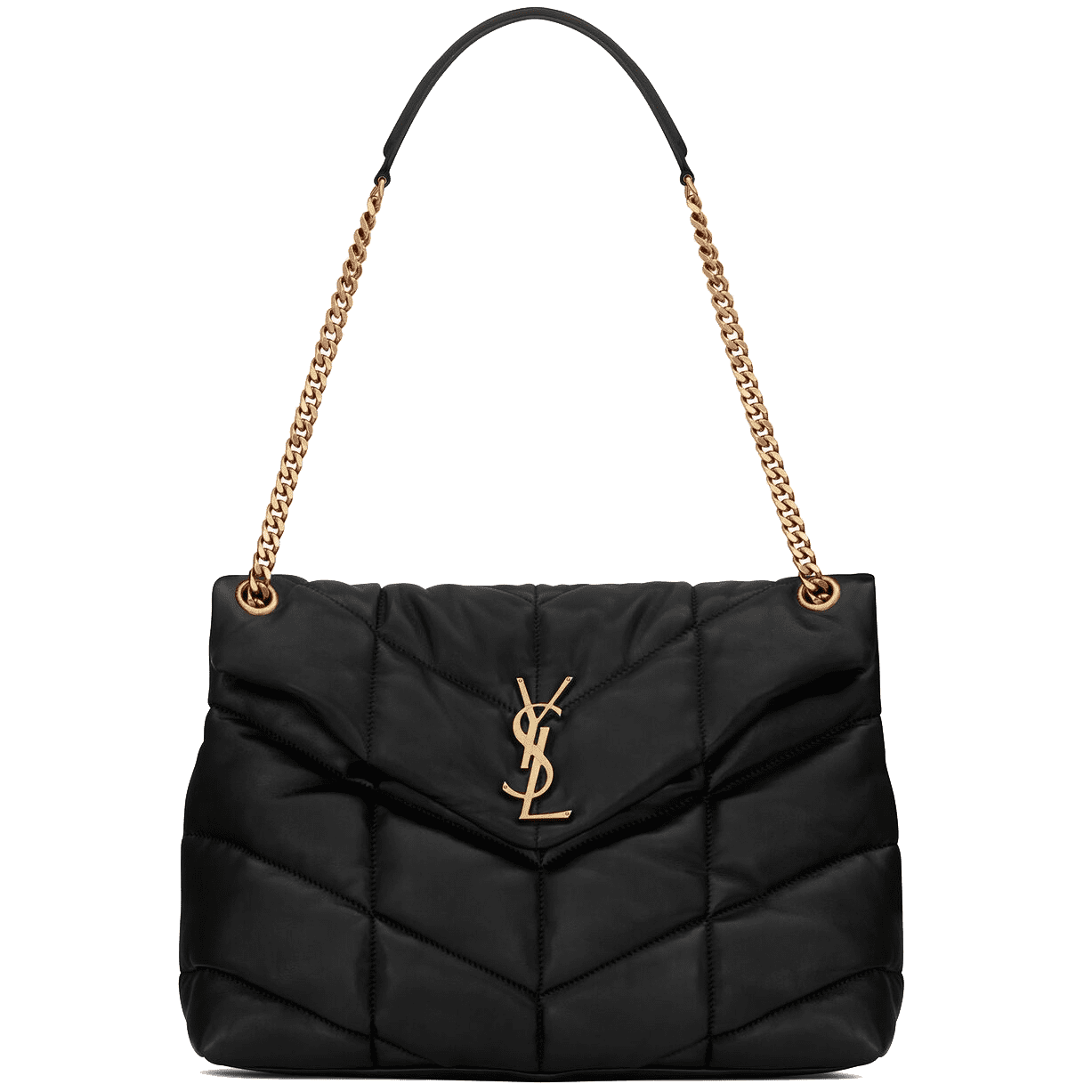 Xz6zwzDO-SP66ATID9XKMNS8SW@42-1 Saint Laurent PUFFER MEDIUM BAG IN QUILTED NAPPA LEATHER - Image 1