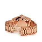 Rolex Day-Date 40 228345RBR Rose Gold Olive Green Dial Diamond Bezel - Image 4