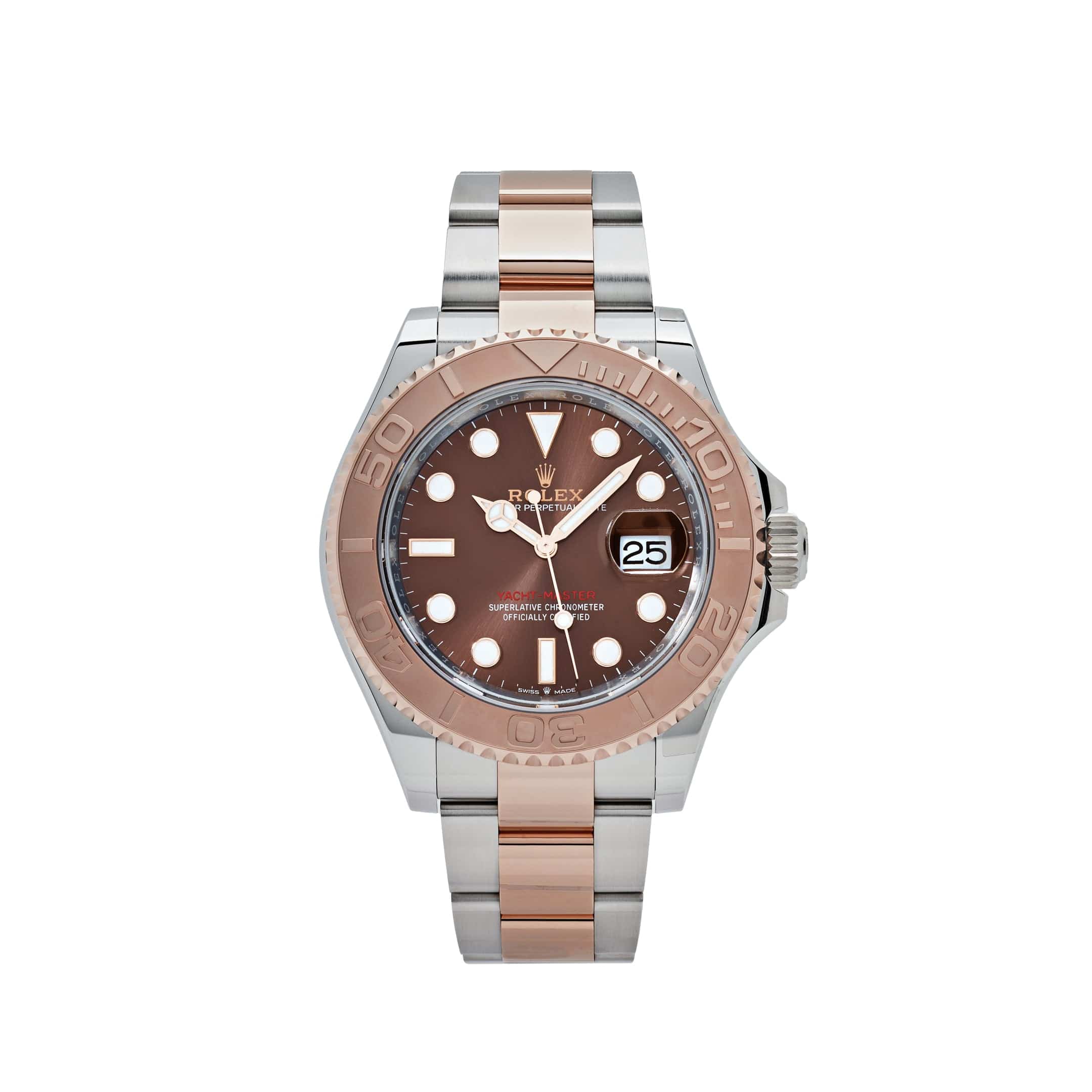 Yo7UX89e-rolex-yacht-master-126621-stainless-steel-rose-gold-brown-dial-rolex-42090348937460 Rolex Yacht-Master 40 126621 Stainless Steel Rose Gold Chocolate Dial (2024) - Image 1