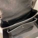 SAINT LAURENT NIKI MEDIUM IN CRINKLED VINTAGE LEATHER - Image 8
