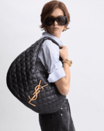 Saint Laurent ICARE hobo in quilted nappa - Image 2