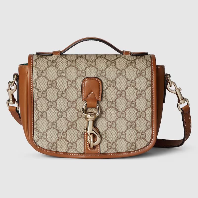 a26b3f57ba1bacfdff388ec3d744942a GUCCI Emblem mini shoulder bag - Image 1