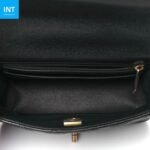 Chanel Caviar Quilted Mini Handy CC Flap Black - Image 7