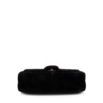 GUCCI Matelasse Velvet GG Marmont Mini Shoulder Bag (SHF-22601) - Image 11