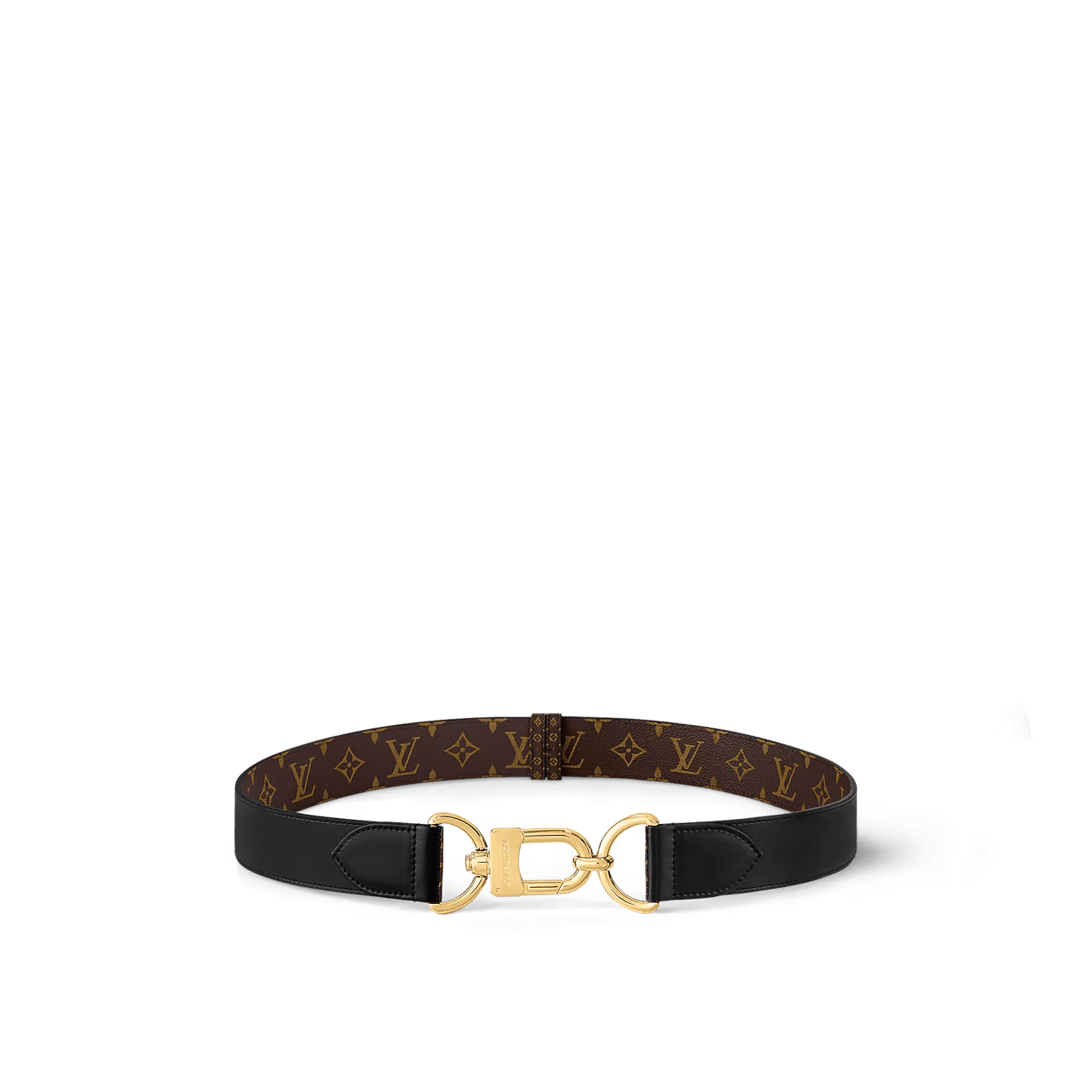 a62c0932a52ebc3f8b70efbb27eb2c06 Louis Vuitton M8430Z Oversized Hook 40mm Reversible Belt - Image 1