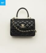 ChaneMini Flap Bag with Top Handle - Image 2