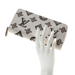 Louis Vuitton Monogram Giant Wild At Heart Zippy Wallet Creme - Image 6