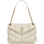Saint Laurent PUFFER MEDIUM BAG IN QUILTED NAPPA LEATHER