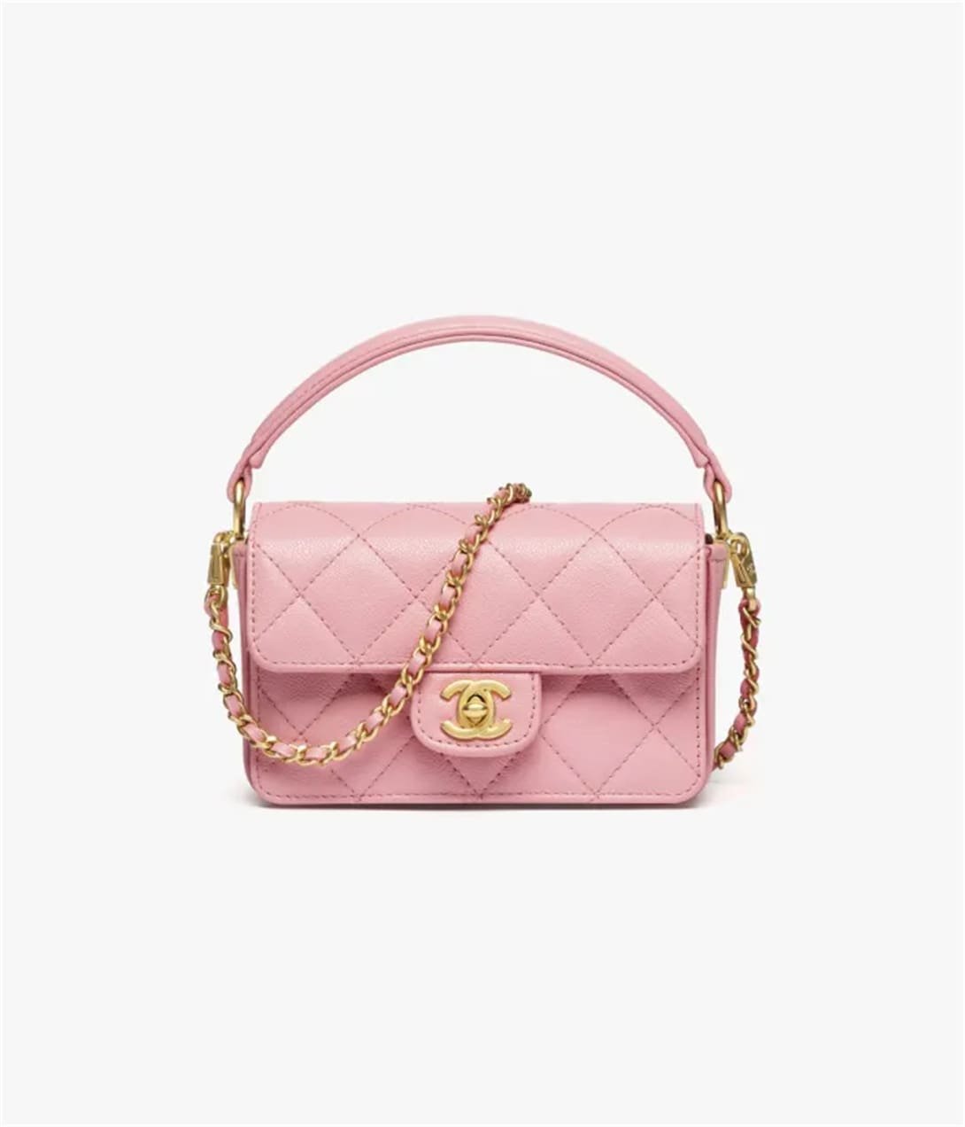 ac0d0572b406d85e29e218ffd9936c29 Chanel Mini Flap Bag with Top Handle - Image 1