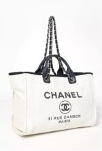 Chanel Large Deauville Tote - Image 3