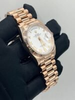 Rolex Day-Date 36 128235 Rose Gold White Dial - Image 4