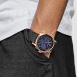 Audemars Piguet Code 11.59 26393OR.OO.A002KB.03 Selfwinding Chronograph Rose Gold Blue Dial - Image 2