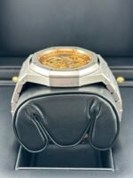 Audemars Piguet Royal Oak 15407ST.OO.1220ST.02 Double Balance Wheel  Stainless Steel Openworked Pink Gold-Toned Dial 41mm - Image 3