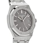 Audemars Piguet Royal Oak  15550ST.OO.1356ST.03 Selfwinding ‘50th Anniversary’ Stainless Steel Grey Dial (2022) - Image 4