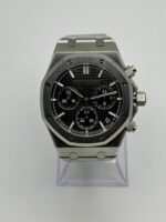 Audemars Piguet Royal Oak 26240ST.OO.1320ST.02 Selfwinding Chronograph ’50th Anniversary’ Stainless Steel Black Dial - Image 2