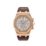 Audemars Piguet Royal Oak 26320OR.OO.D088CR.01 Chronograph Rose Gold Silver Dial