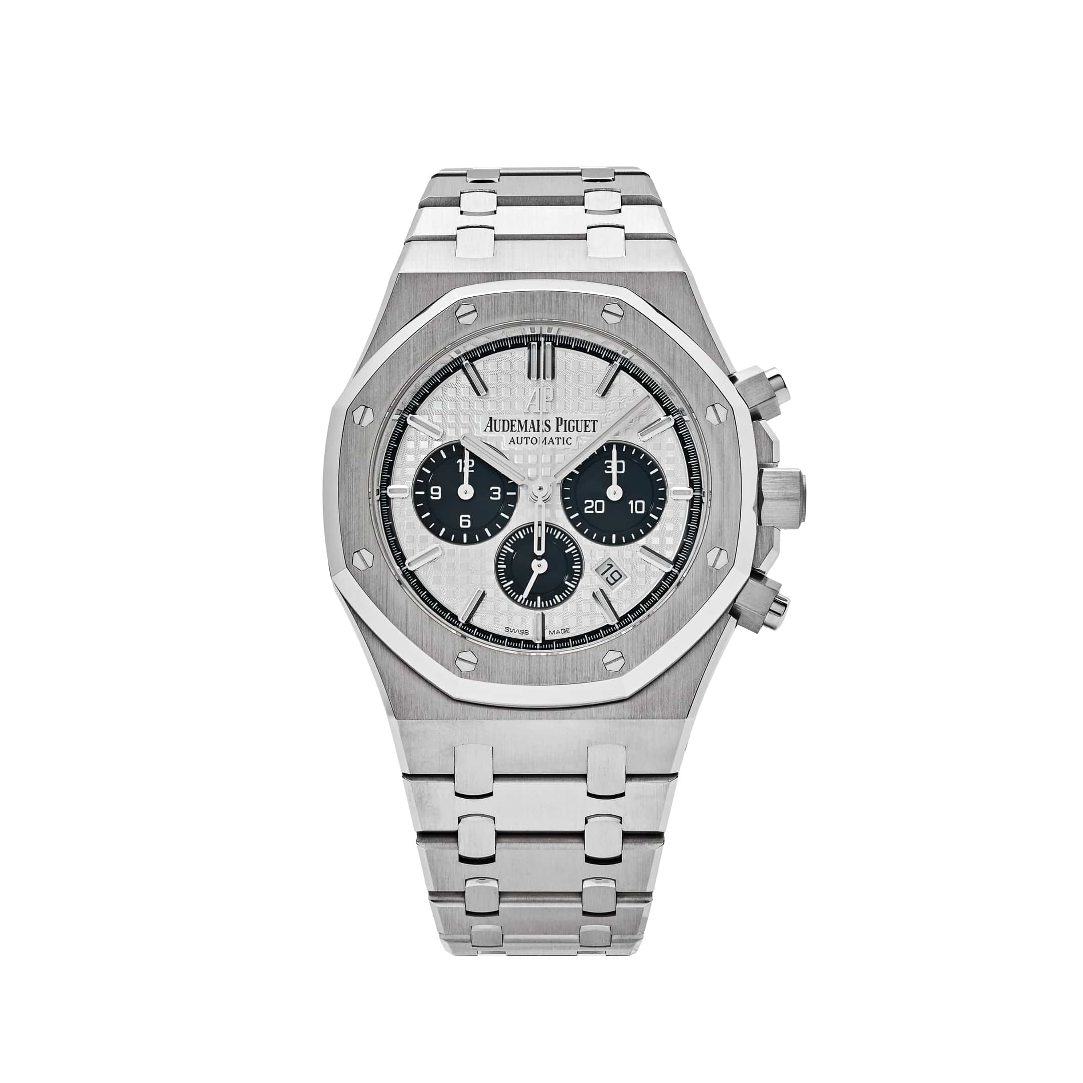 audemars-piguet-royal-oak-26331st-oo-1220st-03-selfwinding-chronograph-stainless-steel-white-dial-audemars-piguet-41773963706612 Audemars Piguet Royal Oak 26331ST.OO.1220ST.03 Selfwinding Chronograph Stainless Steel White Dial - Image 1