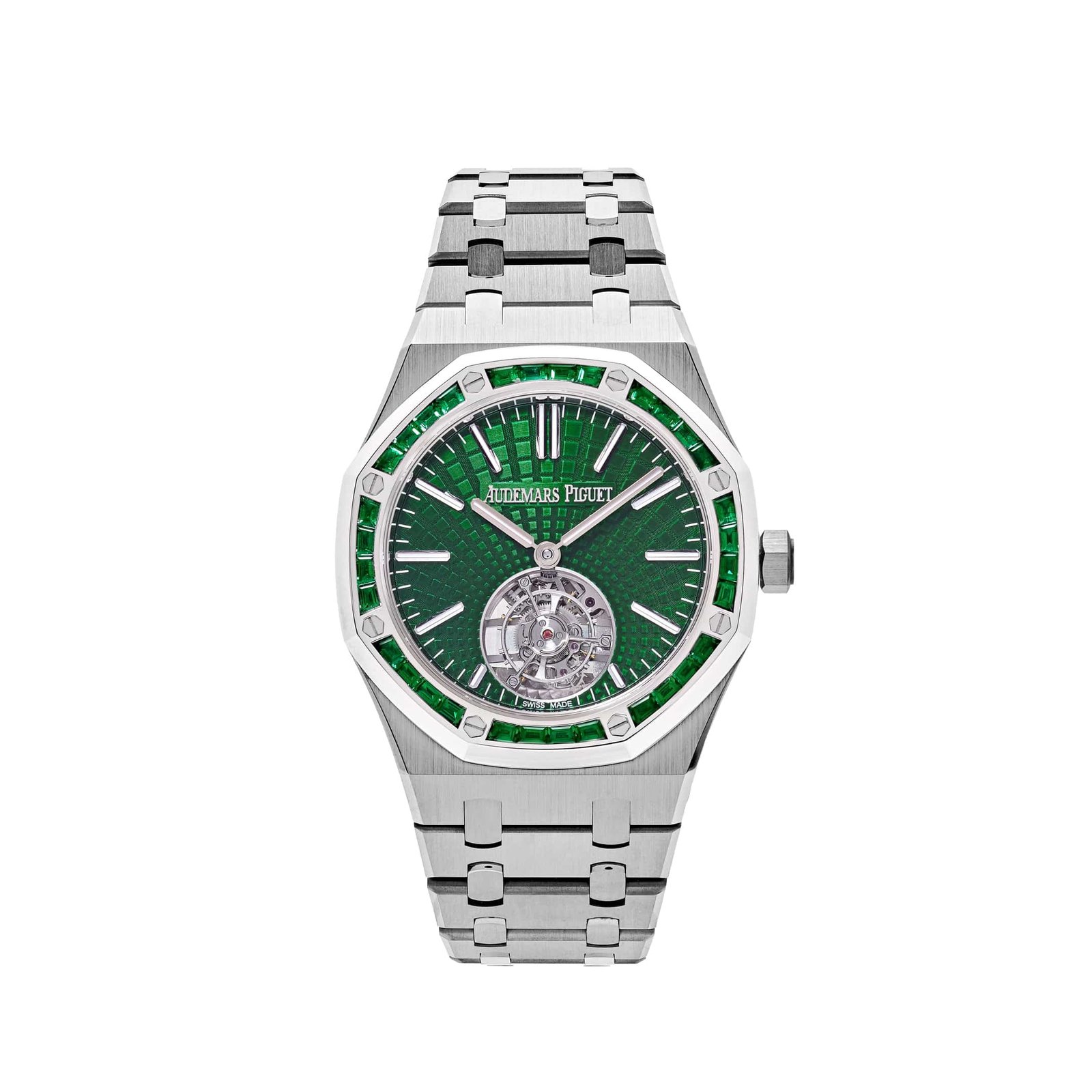 audemars-piguet-royal-oak-26532ic-ee-1220ti-01-selfwinding-flying-tourbillon-titanium-white-gold-emerald-bezel-limited-edition-2024-audemars-piguet-41665763442932 Audemars Piguet Royal Oak 26532IC.EE.1220TI.01 Selfwinding Flying Tourbillon Titanium White Gold Emerald Bezel Limited Edition (2024) - Image 1