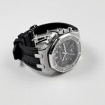 Audemars Piguet Royal Oak Offshore 26231ST.ZZ.D002CA.01 ‘Lady’ Stainless Steel Black Dial Diamond Bezel (2018) - Image 5