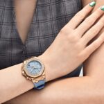 Audemars Piguet Royal Oak Offshore 26231OR.ZZ.A085CA.01 Chronograph Rose Gold Blue Dial Diamond Bezel (2023) - Image 2