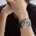 Audemars Piguet Royal Oak Offshore 26238TI.OO.A056CA.01 Chronograph Titanium Green Dial - Image 2