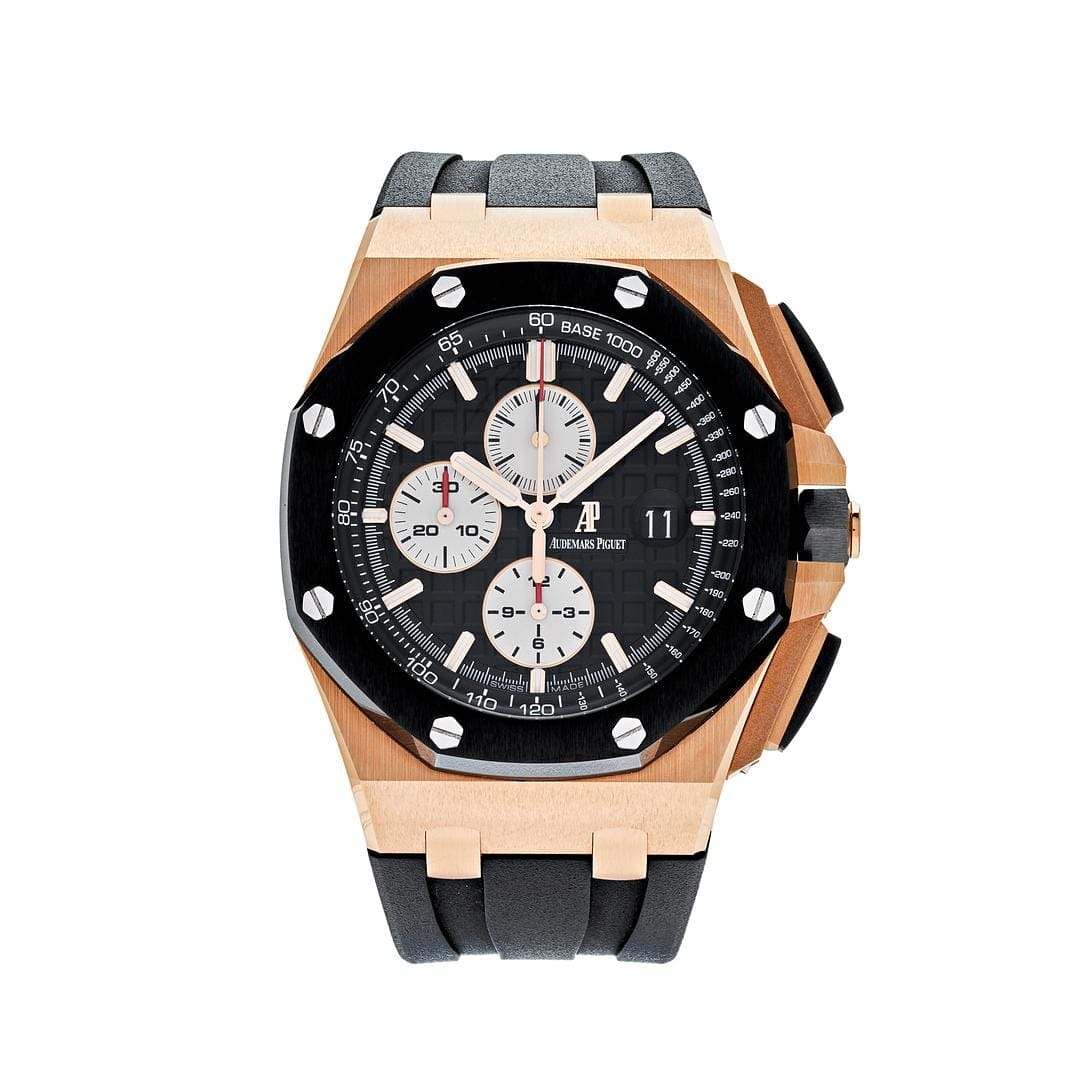 audemars-piguet-royal-oak-offshore-chronograph-26400ro-oo-a002ca-01-rose-gold-black-dial-2012-audemars-piguet-40259420520692 Audemars Piguet Royal Oak Offshore 26400RO.OO.A002CA.01 Chronograph Rose Gold Black Dial (2012) - Image 1