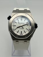 Audemars Piguet Royal Oak Offshore 15710ST.OO.A010CA.01 Diver Stainless Steel White Dial - Image 2