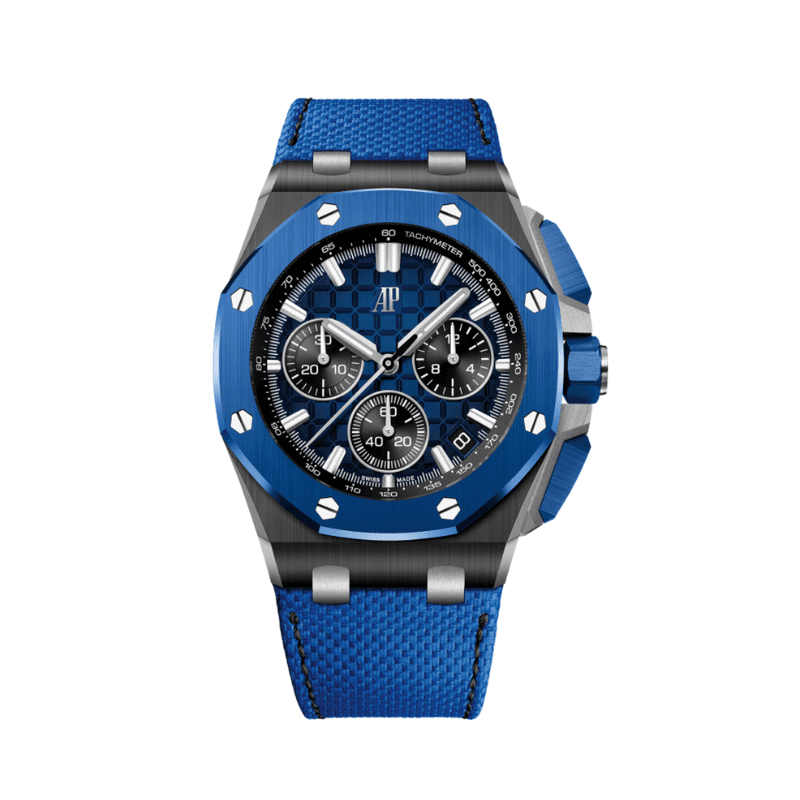 audemars-piguet-royal-oak-offshore-selfwinding-chronograph-26420ce-oo-a043ve-01-black-blue-ceramic-audemars-piguet-40561014669556 Audemars Piguet Royal Oak Offshore 26420CE.OO.A043VE.01 Selfwinding Chronograph Black/Blue Ceramic (2023) - Image 1