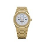 Audemars Piguet Royal Oak Perpetual Calendar 25654BA Yellow Gold White Dial