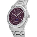 Audemars Piguet Royal Oak Perpetual Calendar 26598BC.ZZ.1220BC.01 ‘Special Edition’ White Gold Burgundy Dial Diamond Bezel (2024) - Image 3