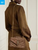 SAINT LAURENT Loulou quilted suede shoulder bag - Image 2
