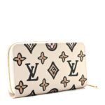 Louis Vuitton Monogram Giant Wild At Heart Zippy Wallet Creme - Image 2