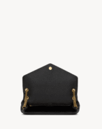 Saint Laurent Calypso large in grained lambskin - Image 6