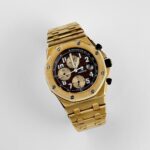 Audemars Piguet Royal Oak Offshore Chronograph 26007BA.OO.D088CR.01 ‘Arnold Schwarzenegger’ Yellow Gold Brown Dial Limited Edition (2004) - Image 3